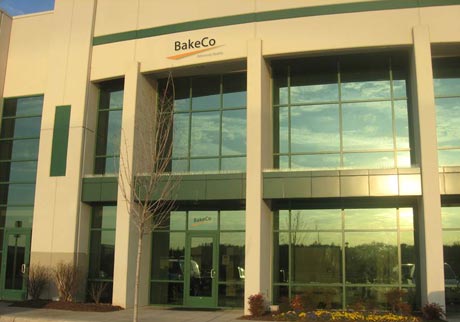 The BakeCo headquarters building in Sterling, Virginia